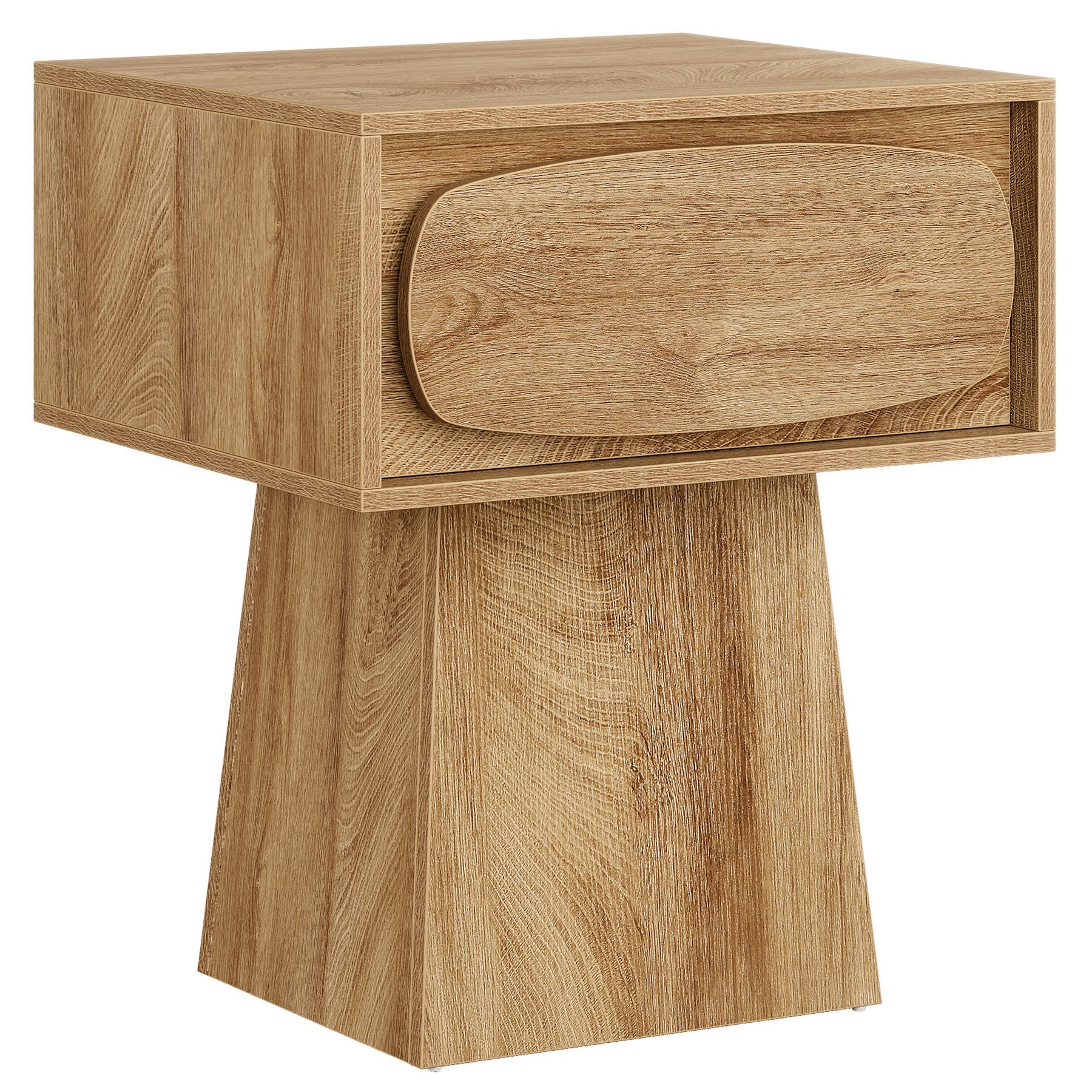 Modern Nightstand, Bed Side Table with Drawer Storage Tribesigns