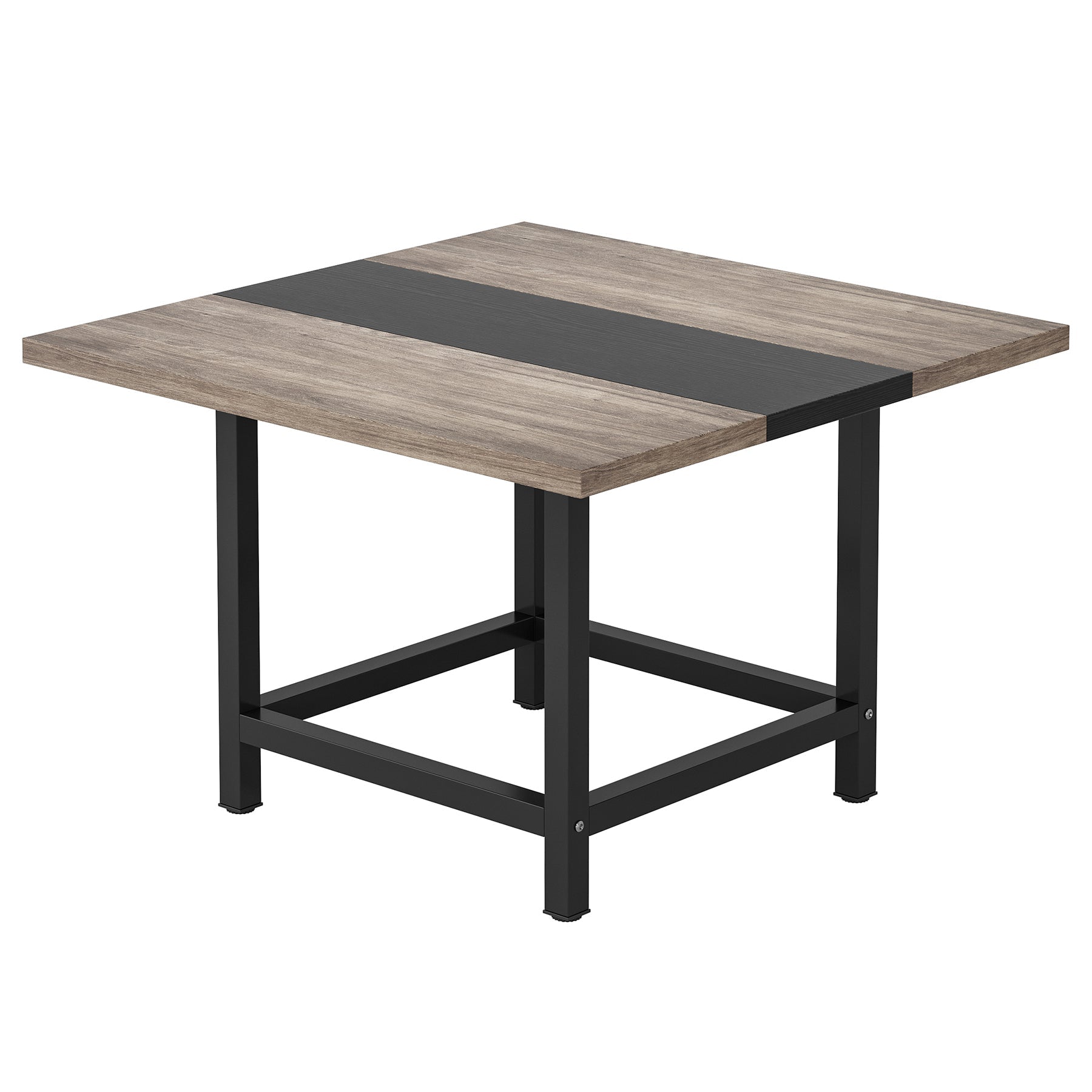 Square Dining Table, Farmhouse 39"x 39"x 29" Kitchen Table for 4 Tribesigns