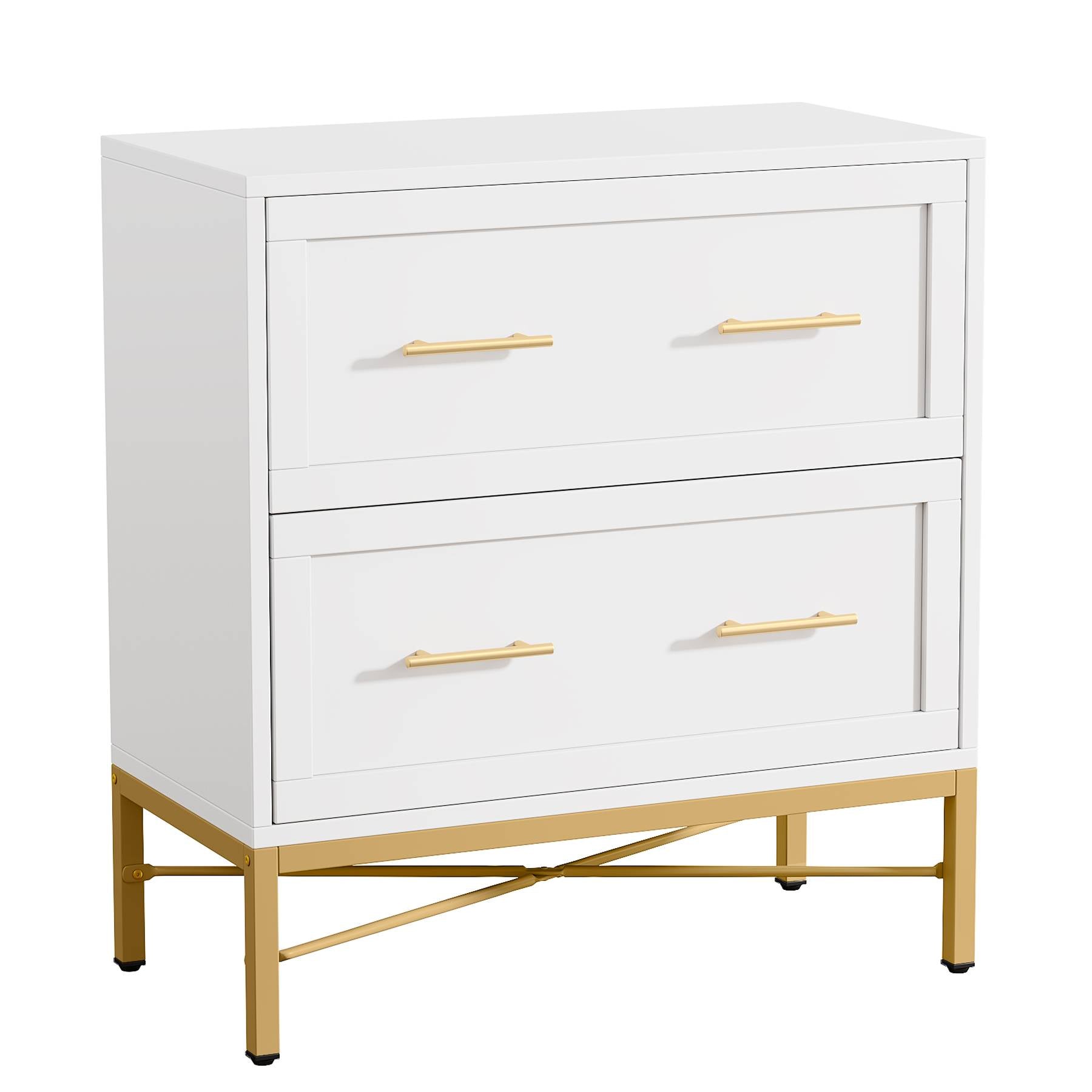 White background image of Tribesigns's Drawer File Cabinet, Lateral Storage Cabinet Printer Stand.