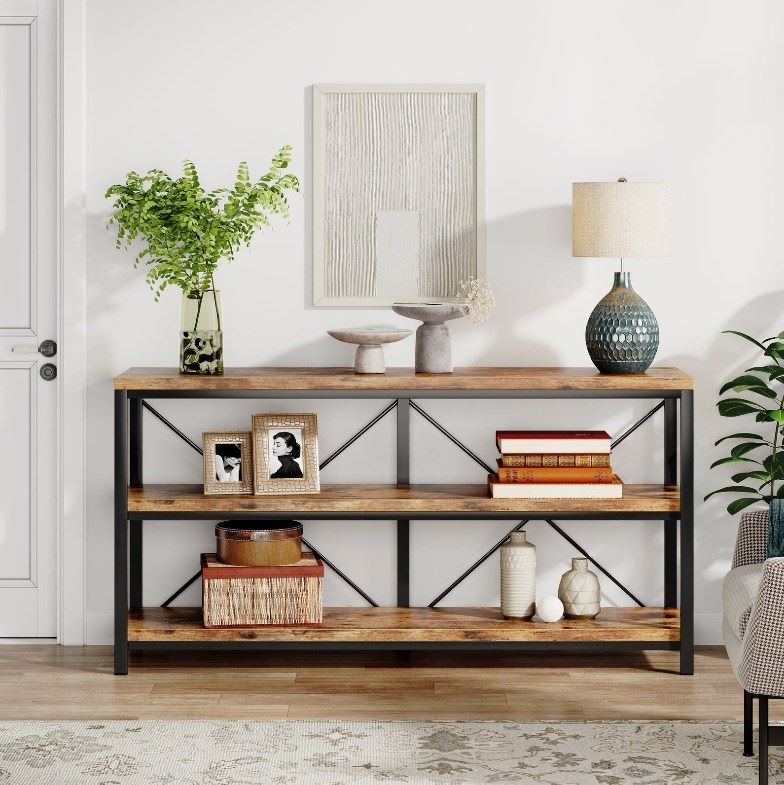 ピオフィ　ランチョン　楊　セット Tribesigns Console Table, 55