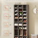10-Tier Shoe Cabinet, Wooden Shoe Storage Rack with 30 Cubbies Tribesigns