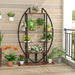 Plant Stand, 5-Tier Bonsai Flower Rack Display Shelf Pack of 2 Tribesigns