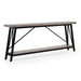 70.9" Console Table, Extra Long Sofa Table Behind Couch Tribesigns