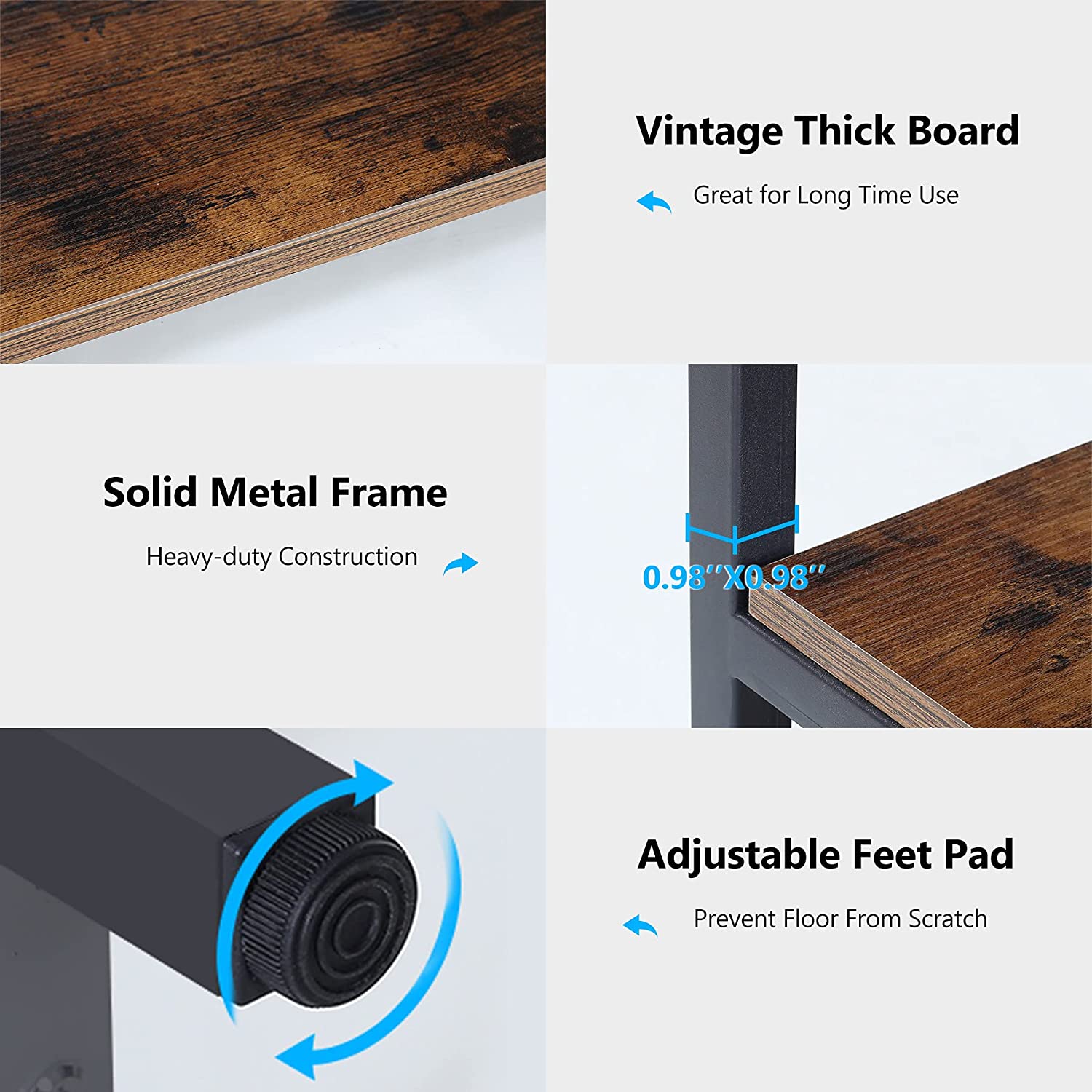 Product details of Tribesigns's Kitchen Baker's Rack, 5-Tier Microwave Oven Stand Shelf.