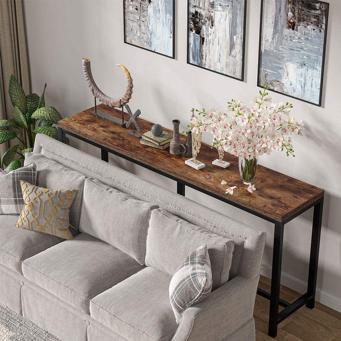 Console Table, Narrow Hallway Table, 70.9 inch Sofa Table Tribesigns
