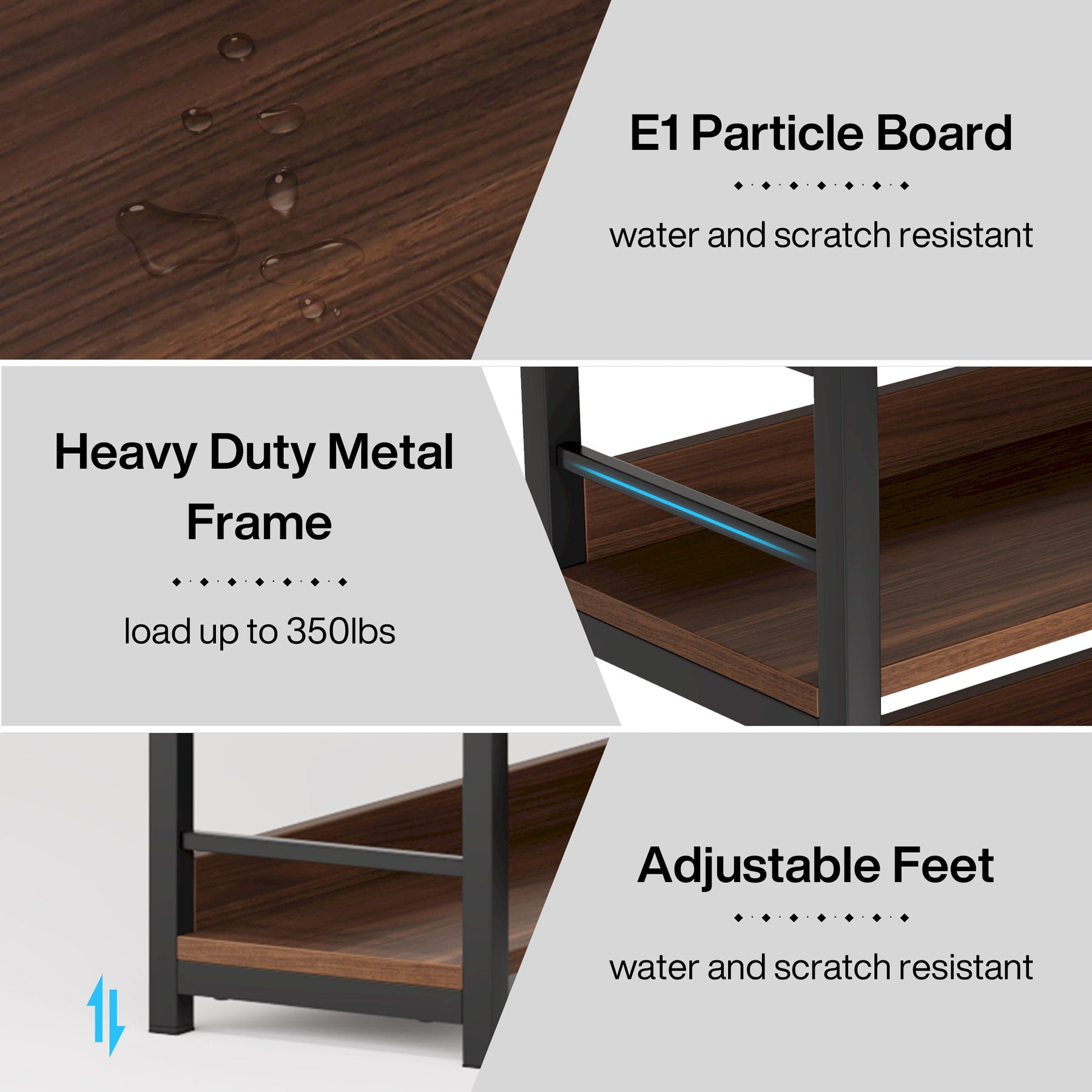 9-Tier Corner Shoe Rack, Freestanding Shoe Storage Shelf Tribesigns