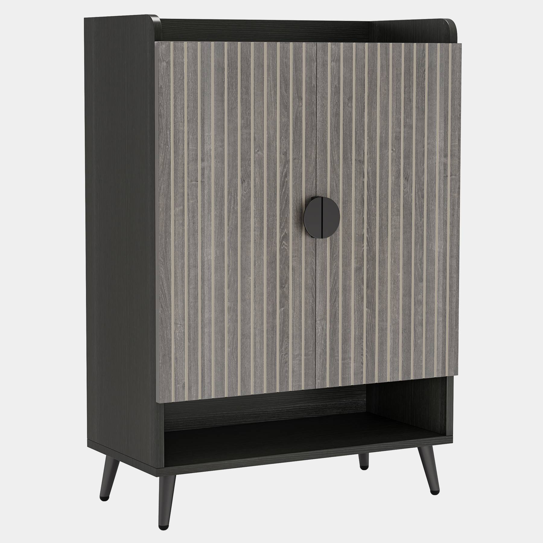 Tribesigns Shoe Cabinet, Shoe Storage Organizer with Adjustable Shelves Tribesigns