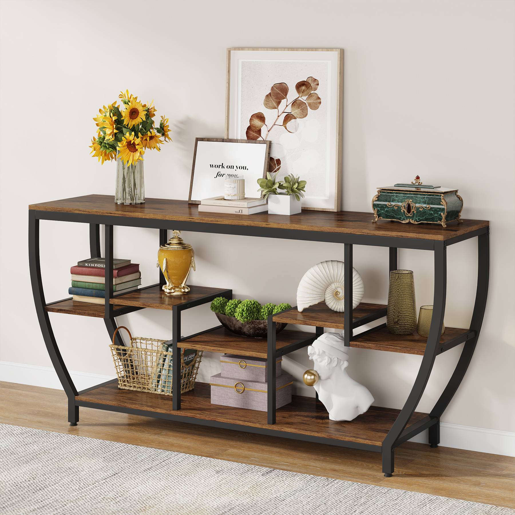 Tribesigns Console Table, 70.9