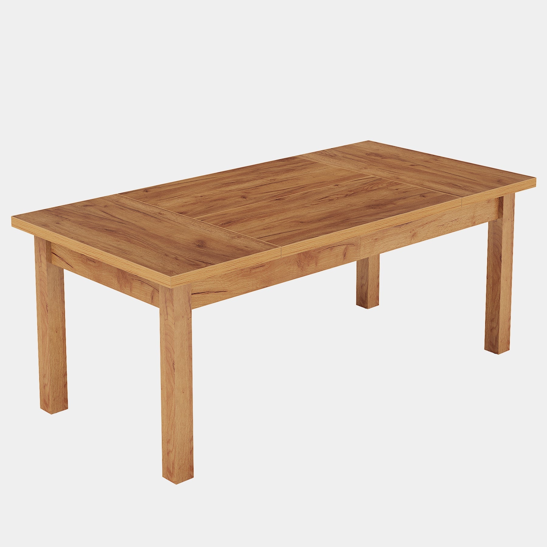 Wood Executive Desk, 70.9" Computer Desk Large Office Desk Tribesigns