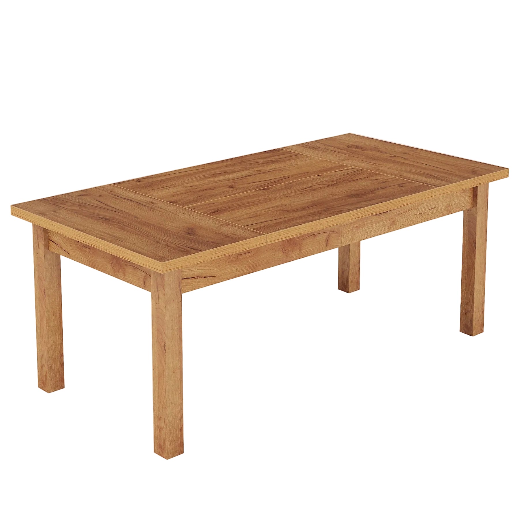 Wood Executive Desk, 70.9" Computer Desk Large Office Desk Tribesigns