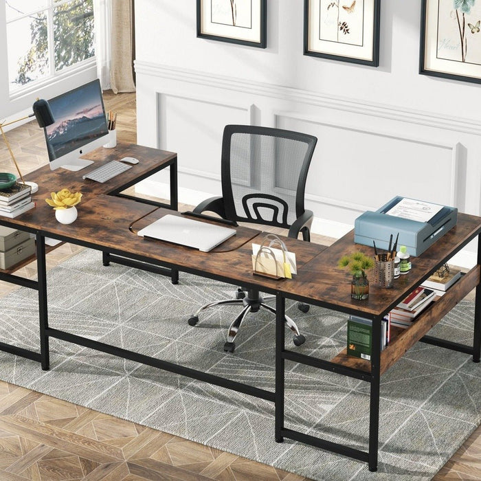 The Best Choice of Tribesigns Two-Person Desks for Your Home Office - Tribesigns