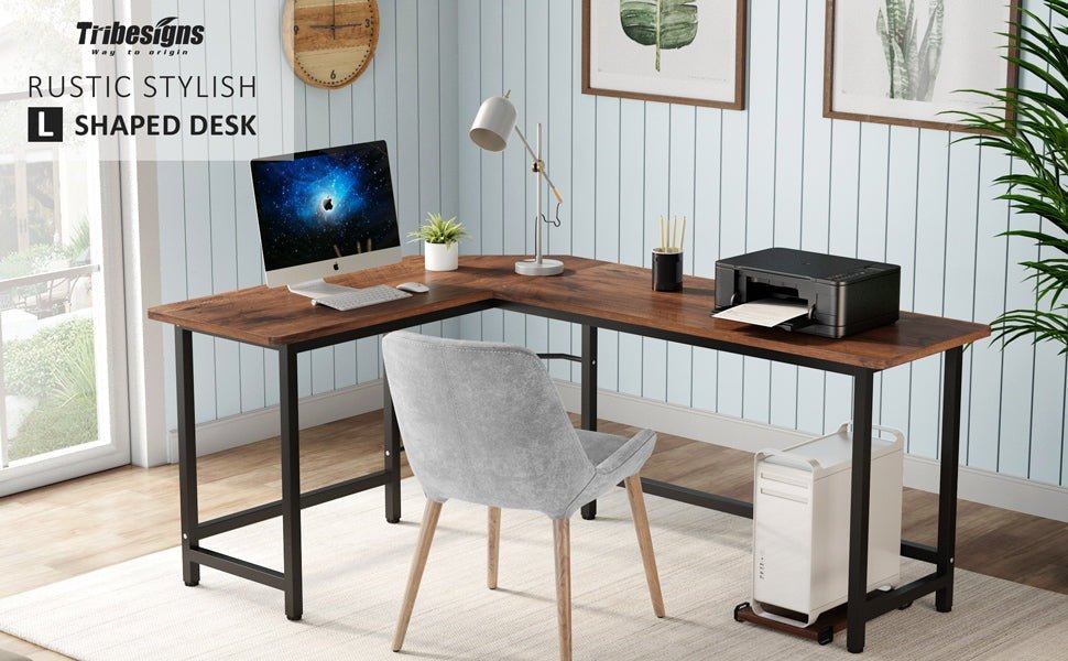 Why choose an L-shaped corner desk? - Tribesigns