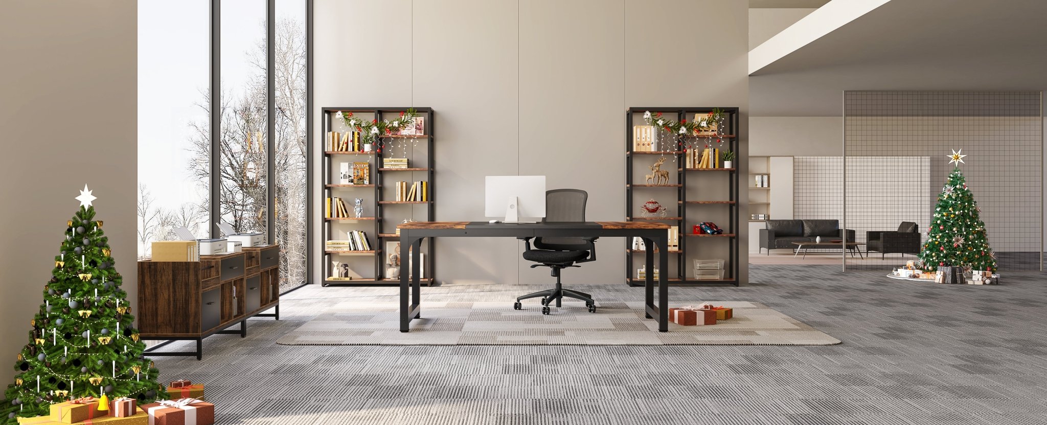 6 Practical Tips to Warm Up Your Office for Christmas 2023 - Tribesigns