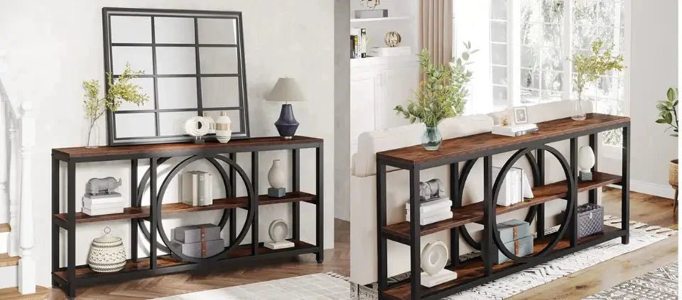 6 Stylish Entryway Table Decor Ideas - Tribesigns