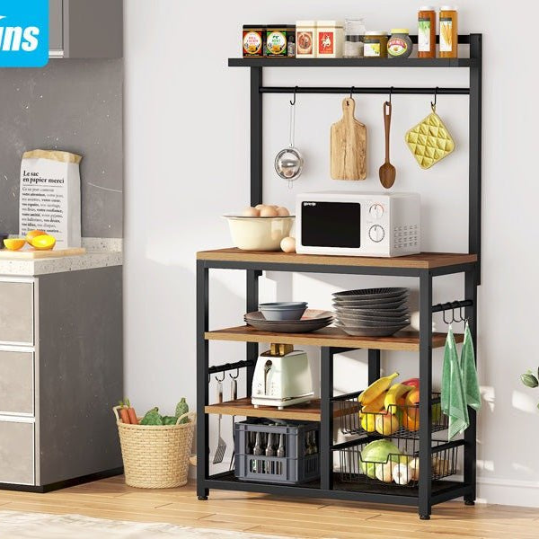 3 best and most recommended kitchen shelves in 2022 - Tribesigns