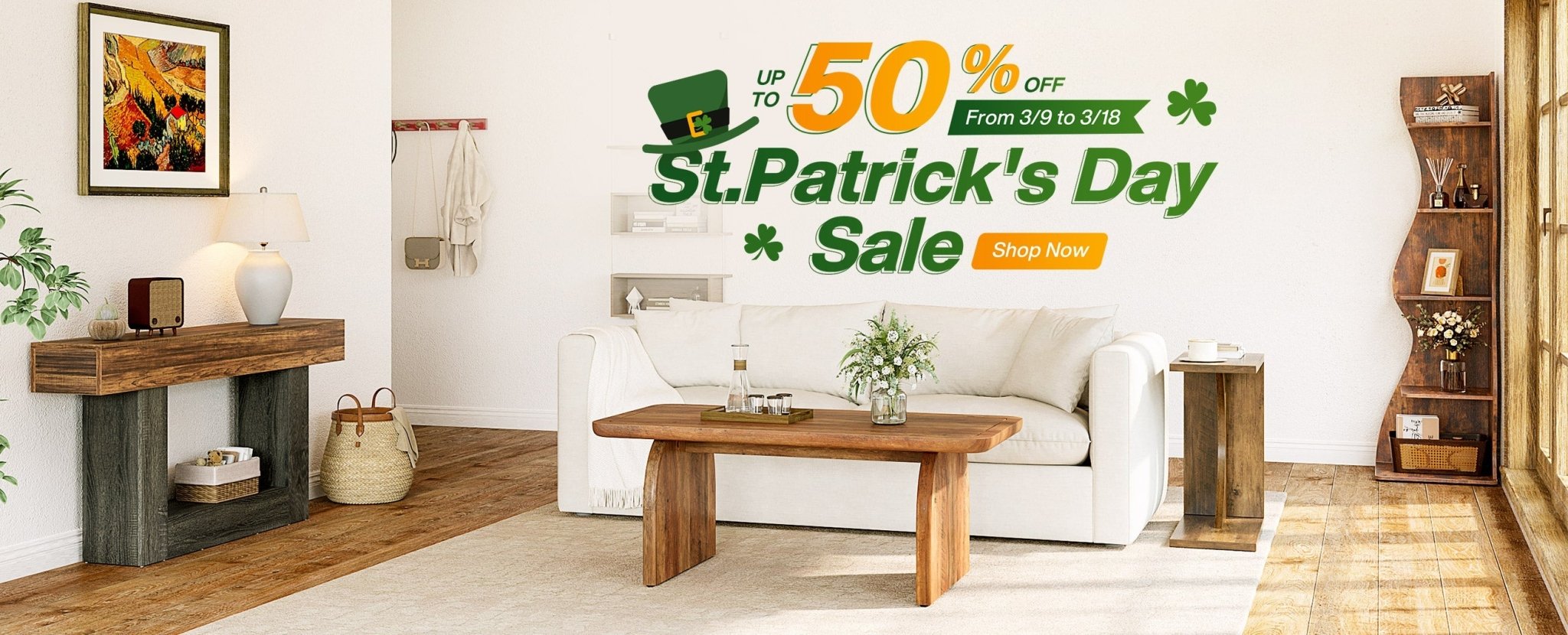 Tribesigns St. Patrick’s Day Sale