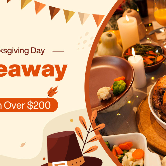 Win Big with Tribesigns Thanksgiving Day Giveaway 2023 - Tribesigns