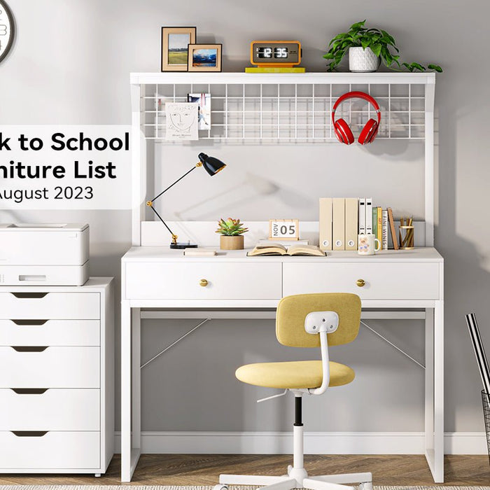 Tribesigns Back to School Furniture List 2023