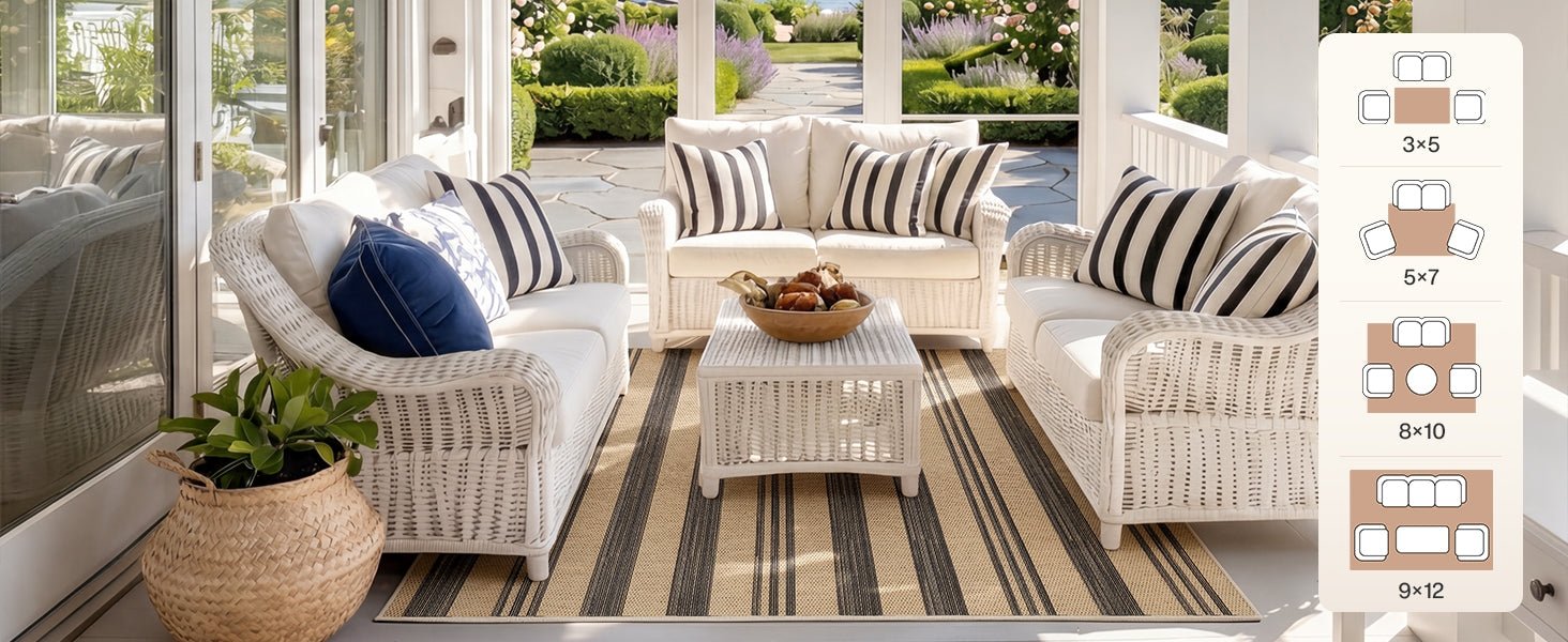 Indoor Rugs vs. Outdoor Rugs: What’s the Difference