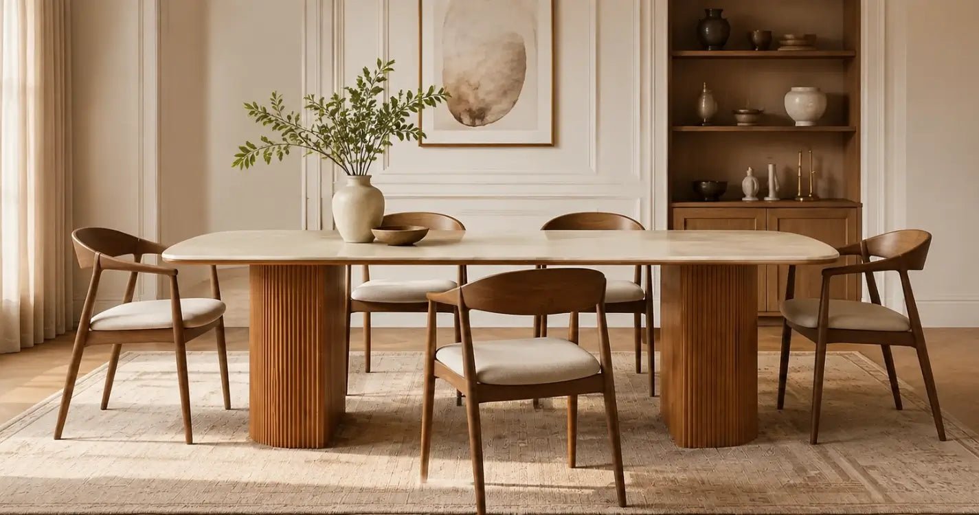 What Chairs Match a Sintered Stone Dining Table?