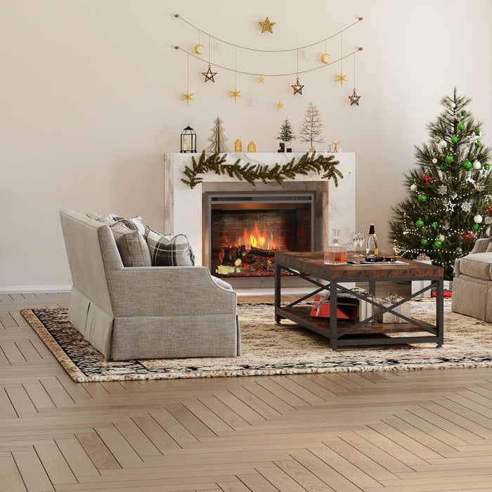 Christmas Day 2023: 6 Ways to Decorate Your Living Room - Tribesigns