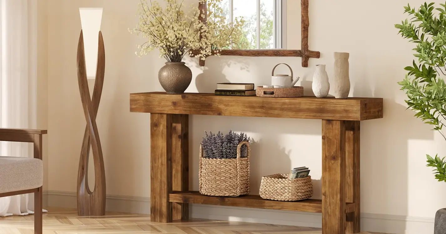How to Maintain and Clean Wood Console Tables?