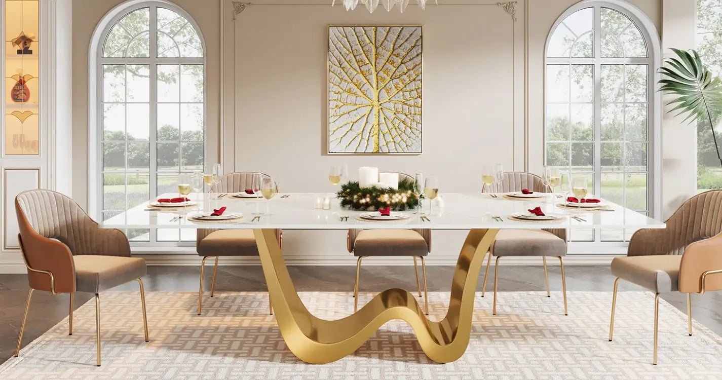 What Are the Popular Styles and Colors of Sintered Stone Dining Tables? 