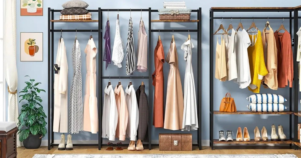 No Closet? 7 Ways to Create Clothing Storage in a Bedroom