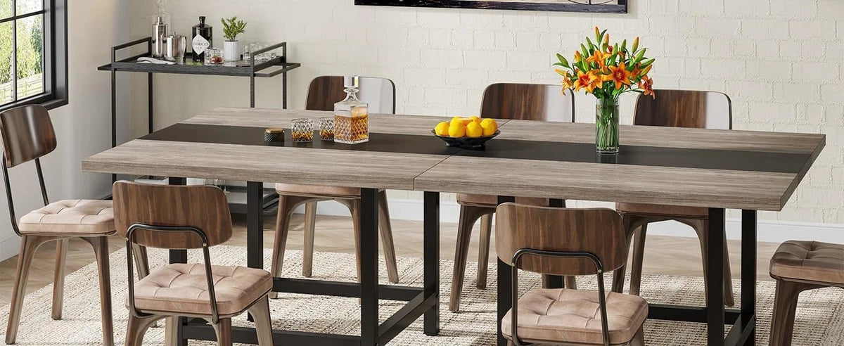 Top Farmhouse Dining Tables from Tribesigns-Tribesigns