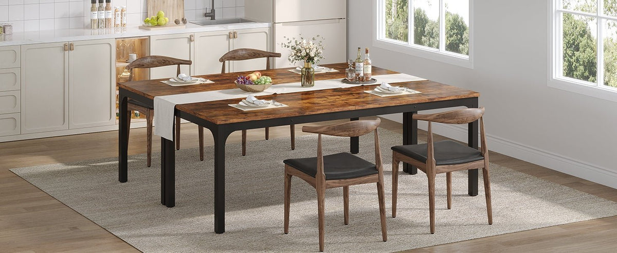 Find the Right Dining Table Shape: Which One Is Right for You-Tribesigns