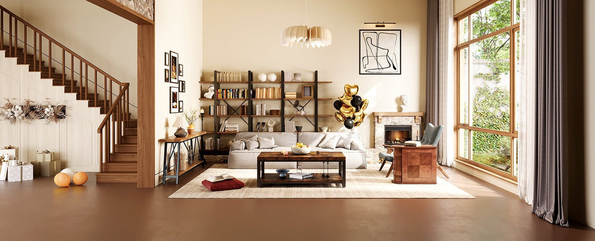 Embrace Cozy Charm with Rustic and Farmhouse Style Furniture-Tribesigns