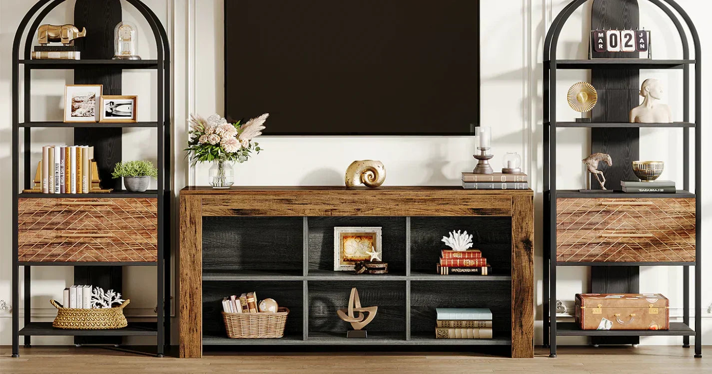 Tribesigns 63" Low Horizontal Bookshelf Review