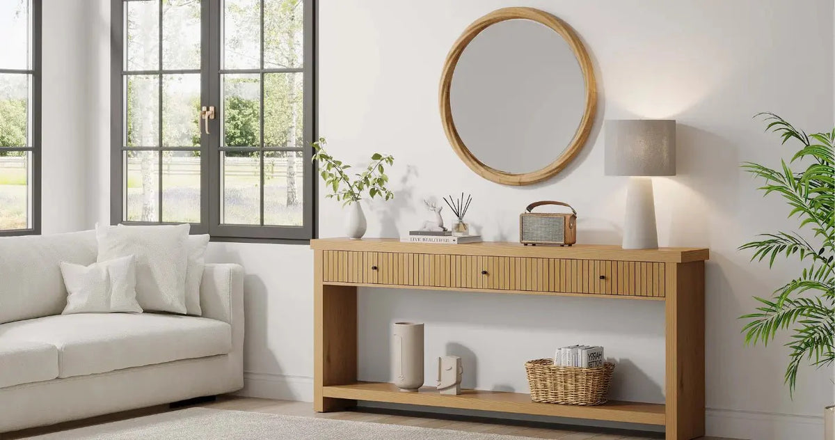 How High to Hang Shelves above a Console Table: Expert Tips