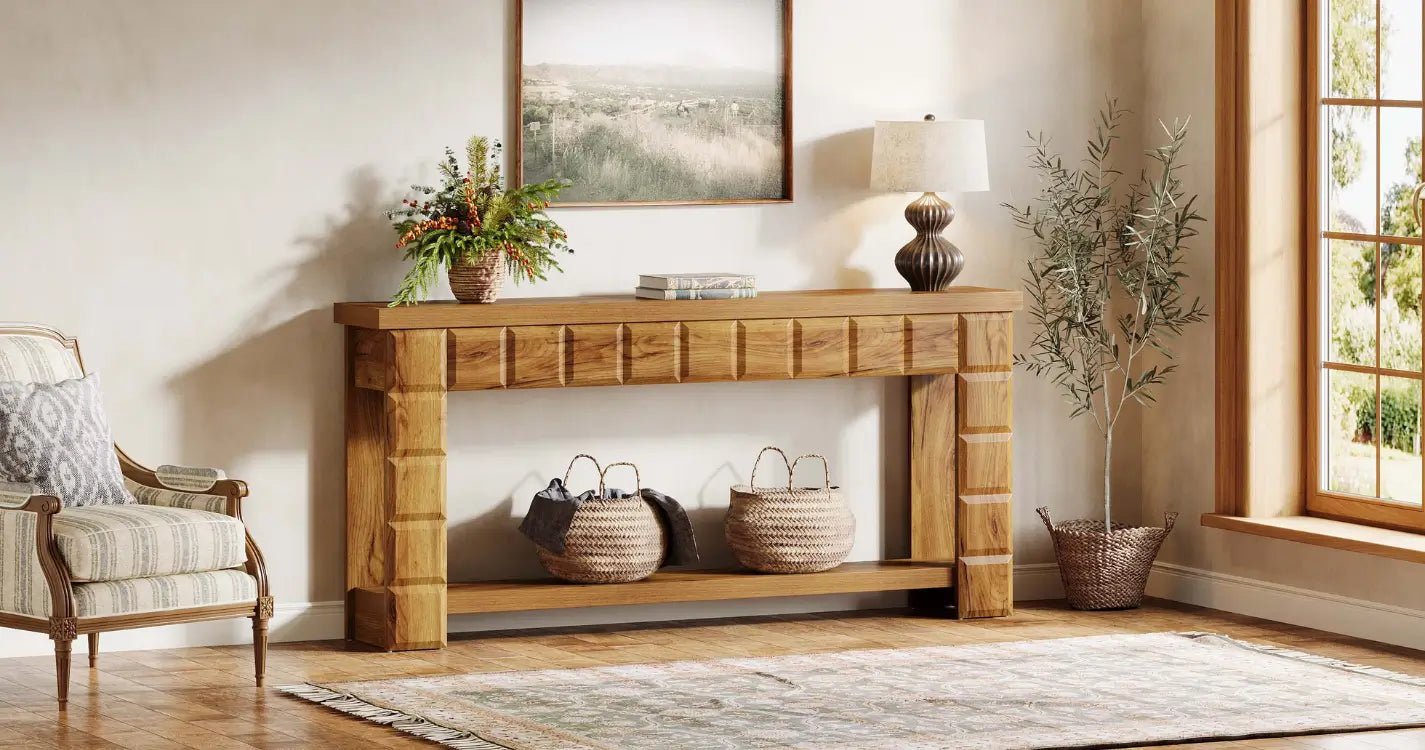 How High to Hang Art Above a Console Table: Easy Height Guide