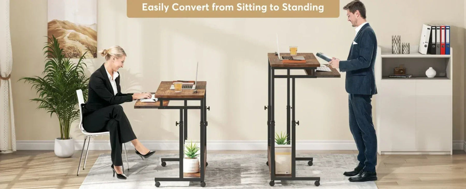 How Long Should You Stand At a Standing Desk For? - Tribesigns