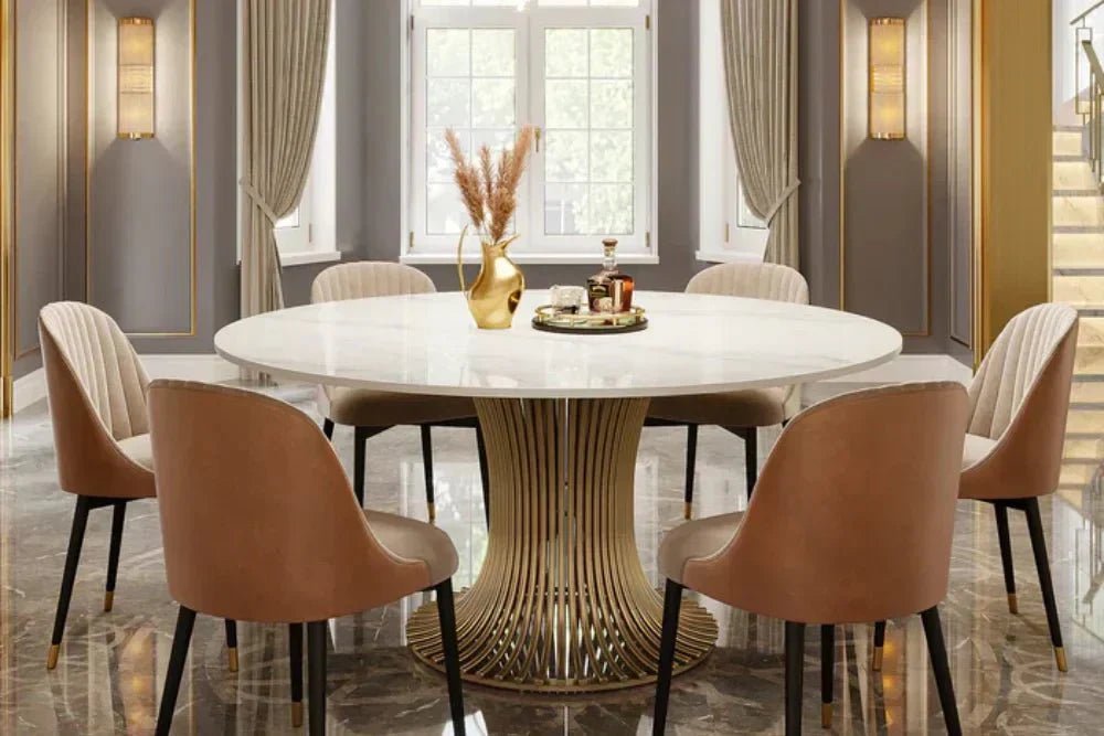 dining chairs with round table