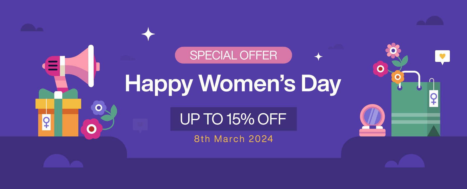 Join the Tribesigns International Women's Day Sale 2024 - Tribesigns