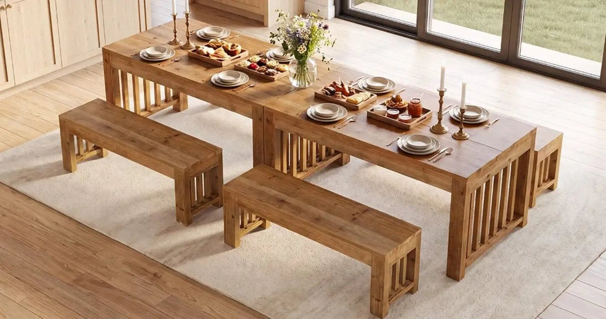 Is a Dining Table With a Bench a Good Idea for Modern Homes