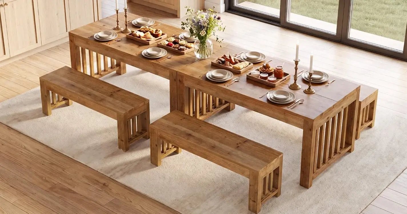 Is a Dining Table With a Bench a Good Idea for Modern Homes