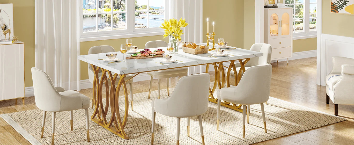 Marble Dining Tables: Beauty Meets Practicality