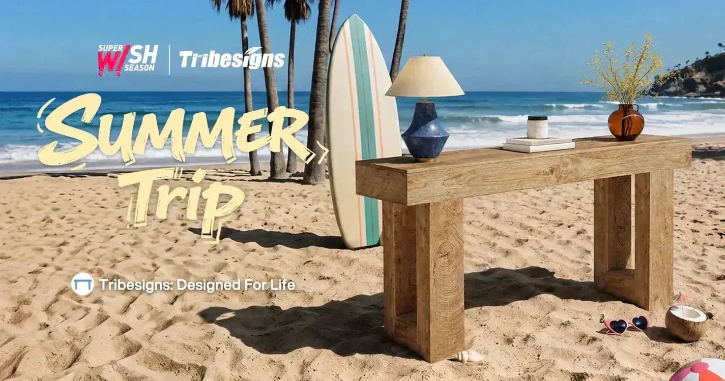 Tribesigns 63-Inch Console Table Featured at One Times Square