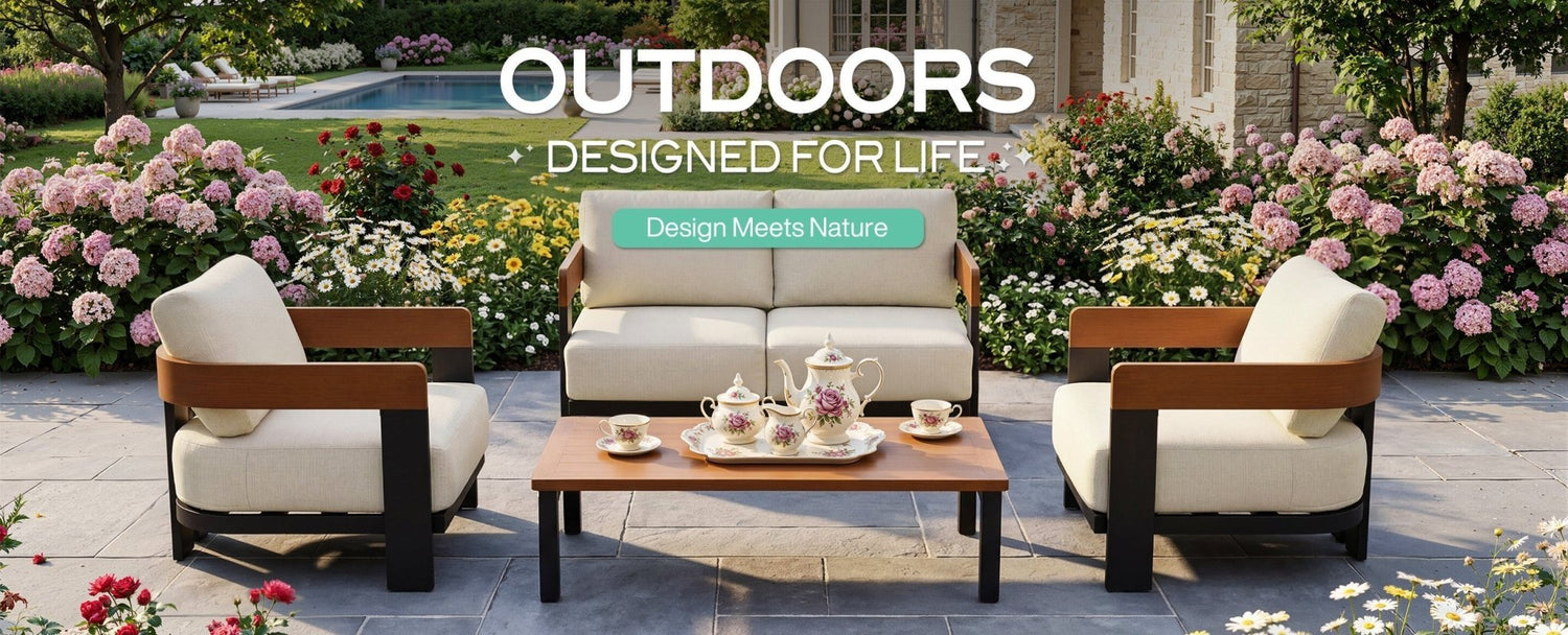 Tribesigns Unveils Brand-New Outdoor Furniture Series