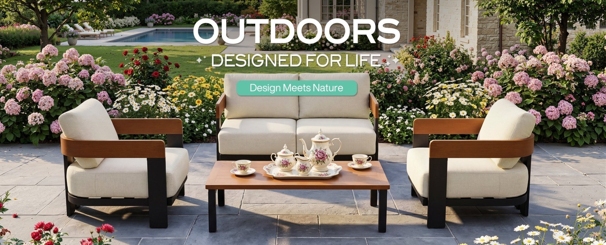 Tribesigns Unveils Brand-New Outdoor Furniture Series