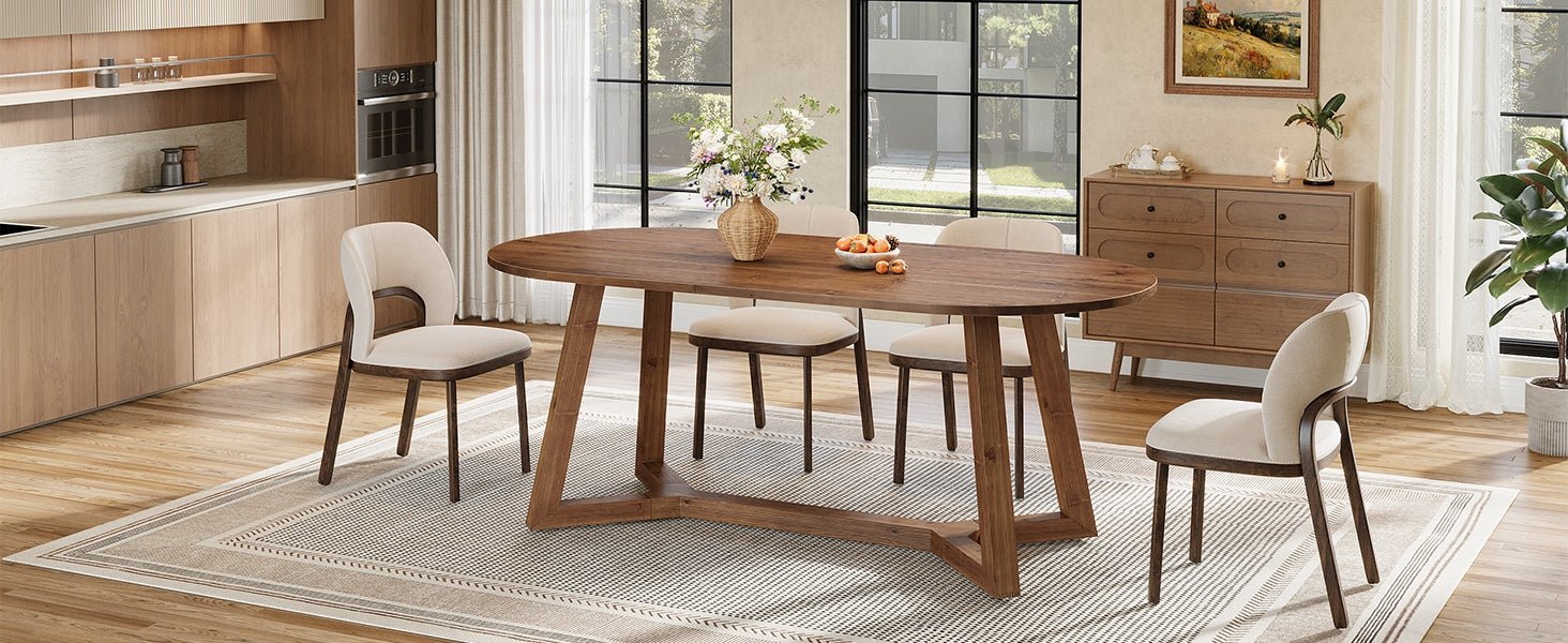 Top Oval Dining Tables from Tribesigns