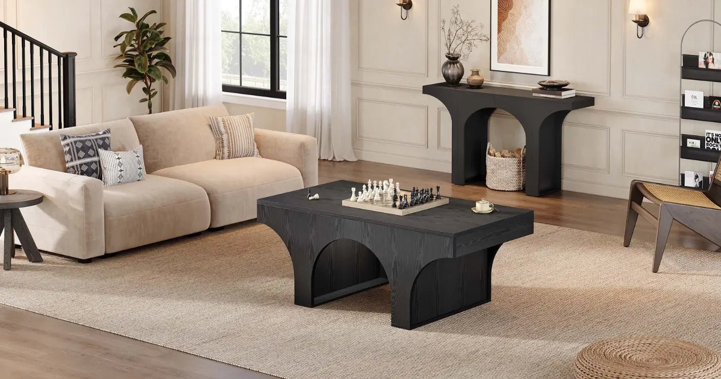 Round vs Rectangular Coffee Table: When to Use?