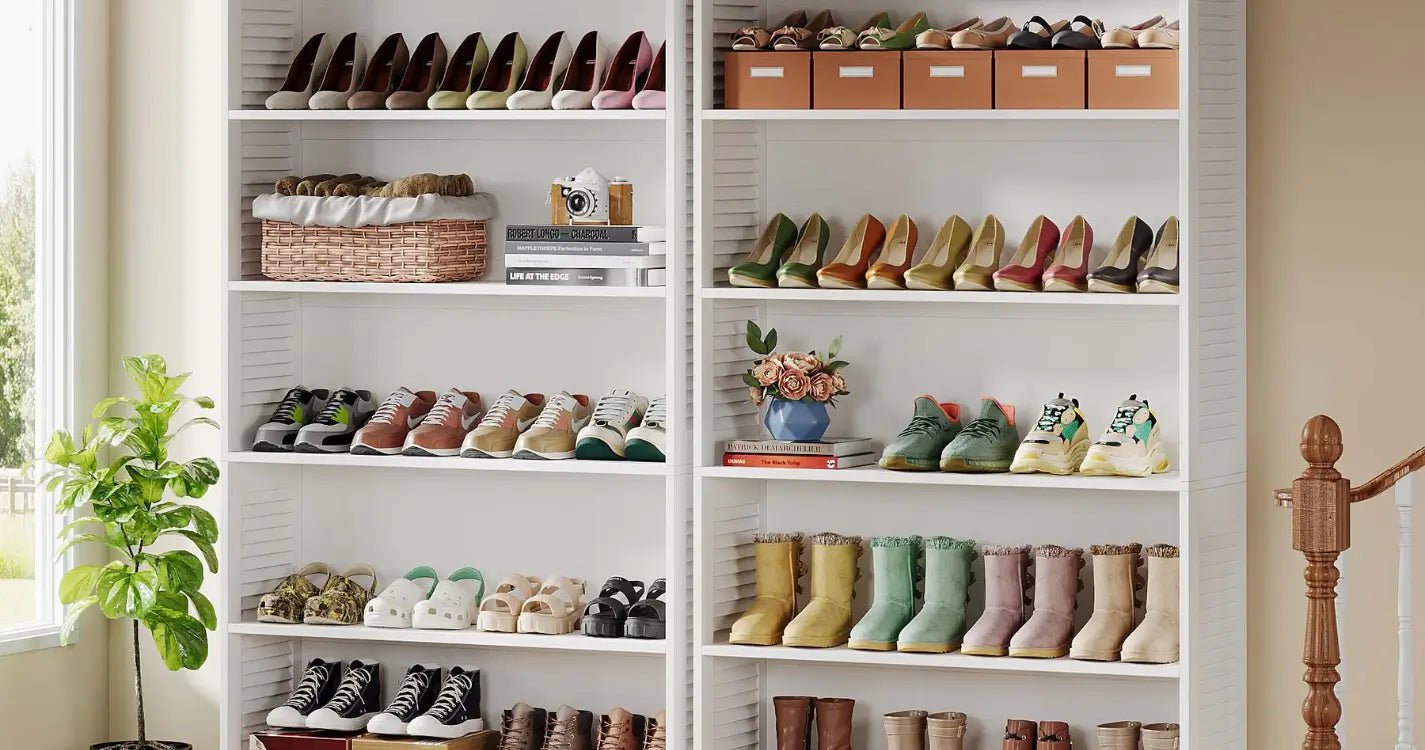 How Do I Choose the Right Size Shoe Rack for 50 Pairs of Shoes?