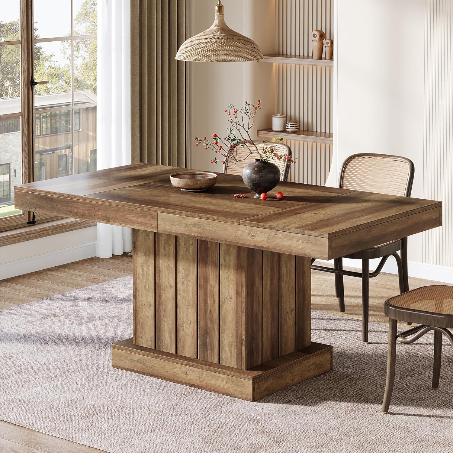 Top 5 Pedestal Dining Tables for Your Kitchen | Tribesigns