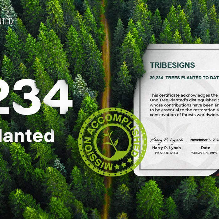 Tribesigns Announced the Accomplishment of the 20,000-Tree-Planting Program - Tribesigns