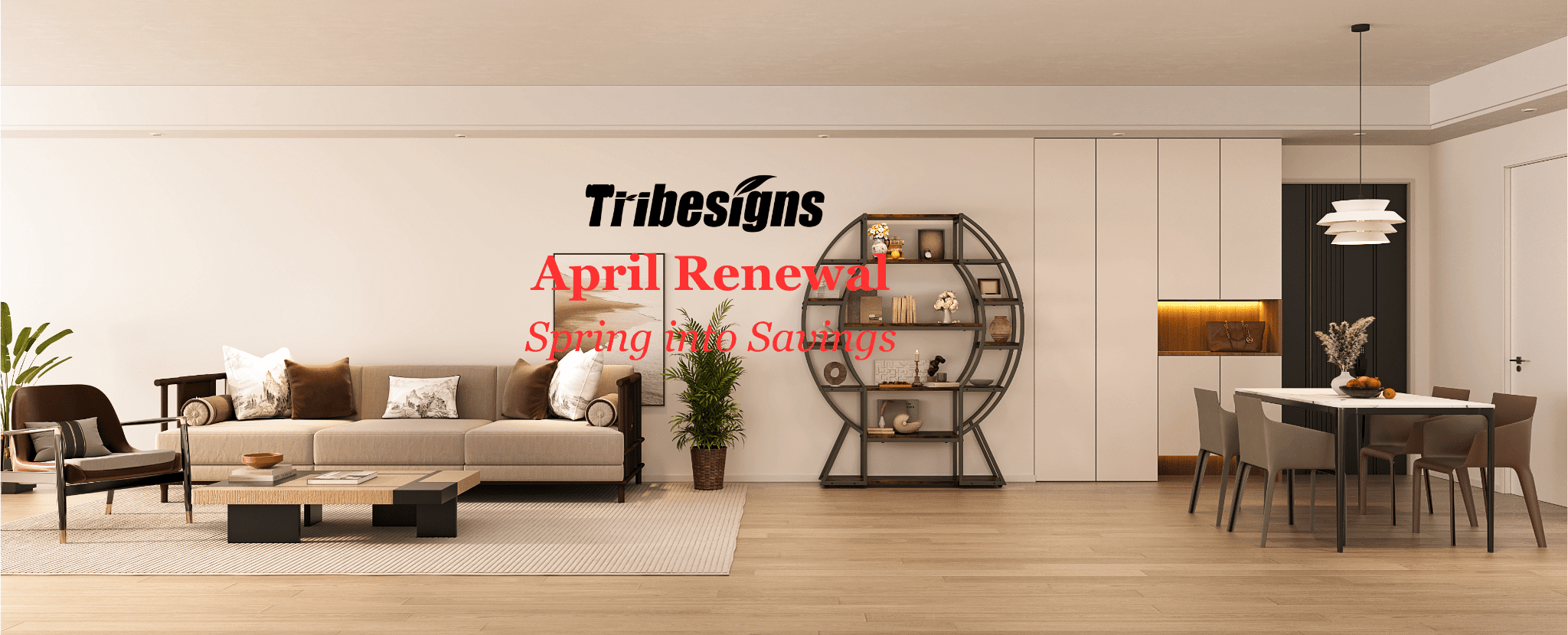 Tribesigns April Renewal Sale: Renovate Your Space - Tribesigns