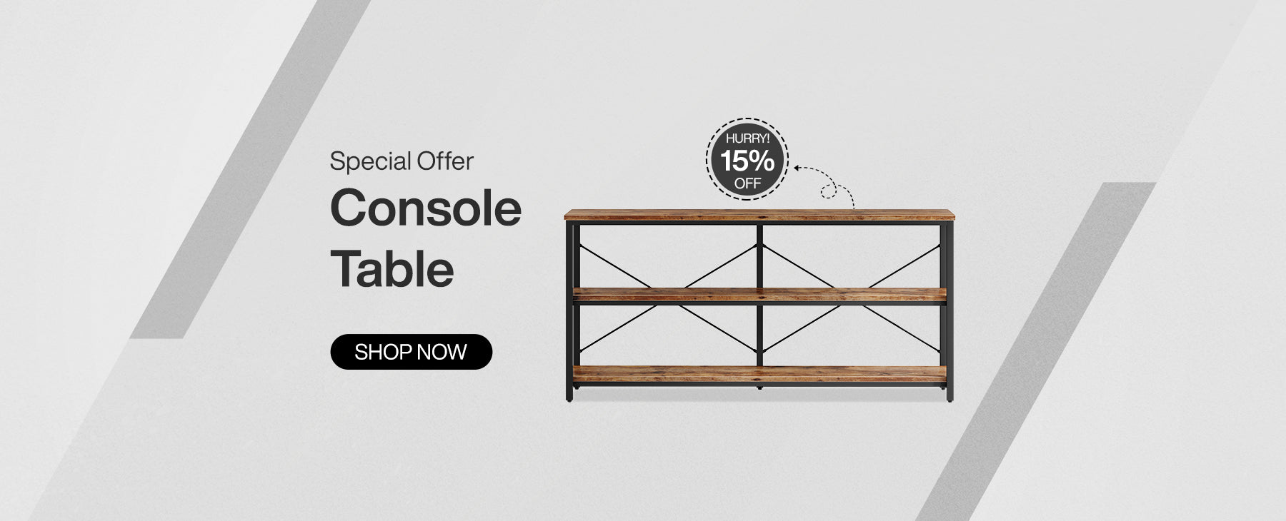 Tribesigns Console Table Sale in March 2024: Up to 15% OFF - Tribesigns